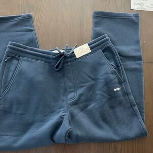 Hollister Dark Blue Joggers-NWT XL